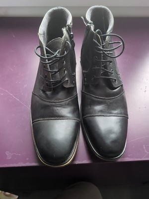 Steve Madden Herren JABBAR Stiefel schwarz Größe 12