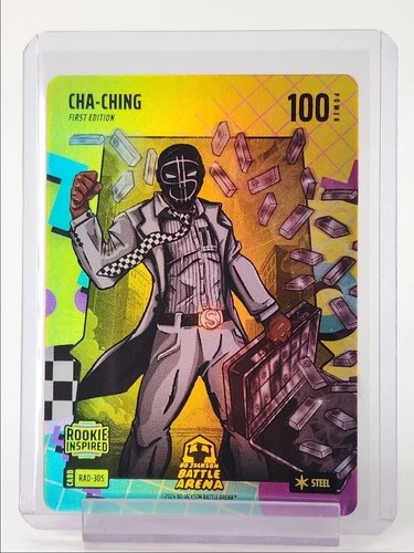 CHA-CHING 2024 BO JACKSON BATTLE ARENA ROOKIE INSPIRED RC Q4841