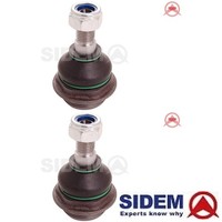 2X Trag-/FüHrungsgelenk Sidem 53585 FüR Citroen FüR Peugeot FüR Ds