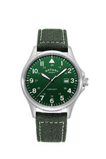 Rotary Mens Watch Green Dial and Green Strap GS00473/56