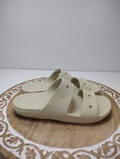 Crocs Classic Sandals Size Mens 8 Womens 10 Shoes Slides Light Grey 206761
