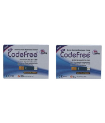 2000 STRIP SD-CODE FREE BLOOD GLUCOSE STRIP SD CHECK