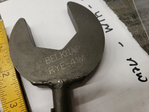 Belknap RYE-41M, 41M V-Bottom Open End Interchangeable Torque Wrench Head - Picture 2 of 3