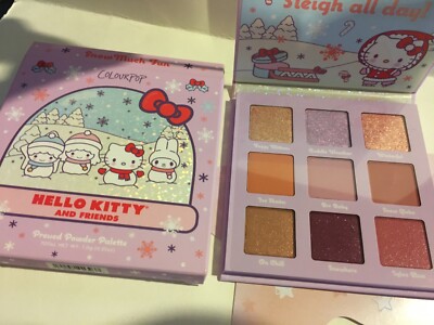 ColourPop x Hello Kitty Snow Much Fun Eye Shadow Palette New in Box