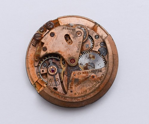 Vintage TISSOT 28-21 Bumper Automatic Watch Movement Dial Hand AS IS - Picture 2 of 2