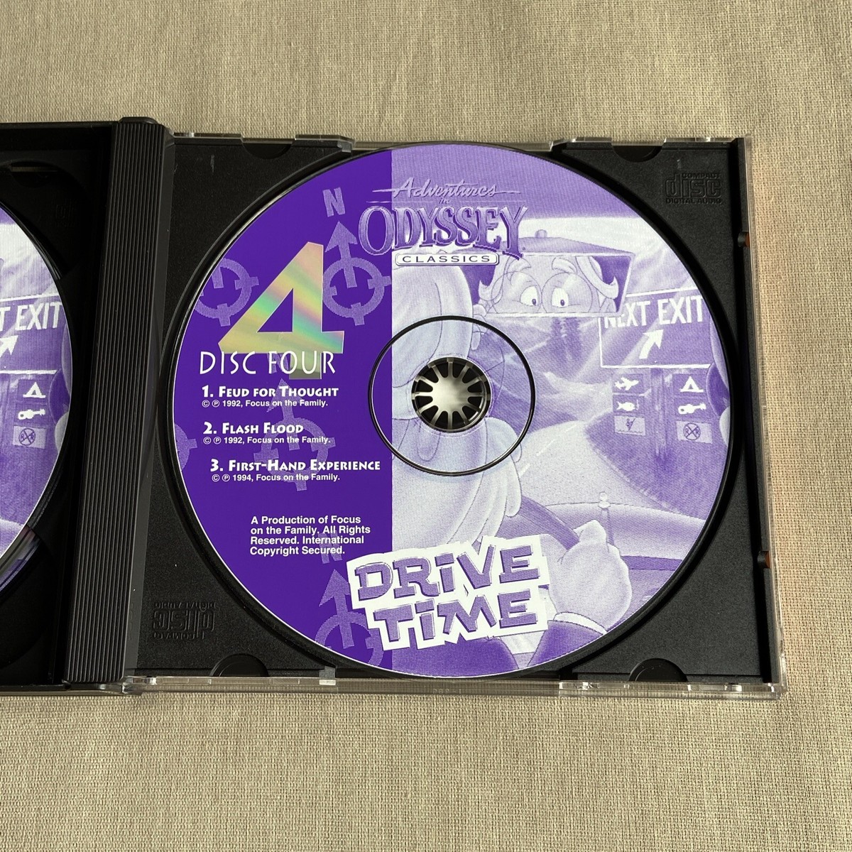 nissy　CD&DVD Adventures in Odyssey Classics: Drive Time (CD 4-Disc Set) 12 Eps