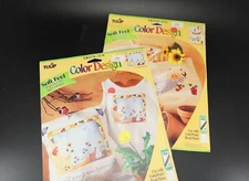 Tulip Iron-On Color Designs by Sue Jernigan Set of 2 OCT50 & OCT54 Paint 1996