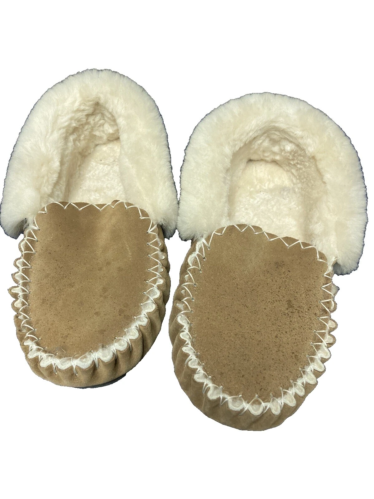 Pantuflas de gamuza hechas a mano para hombre