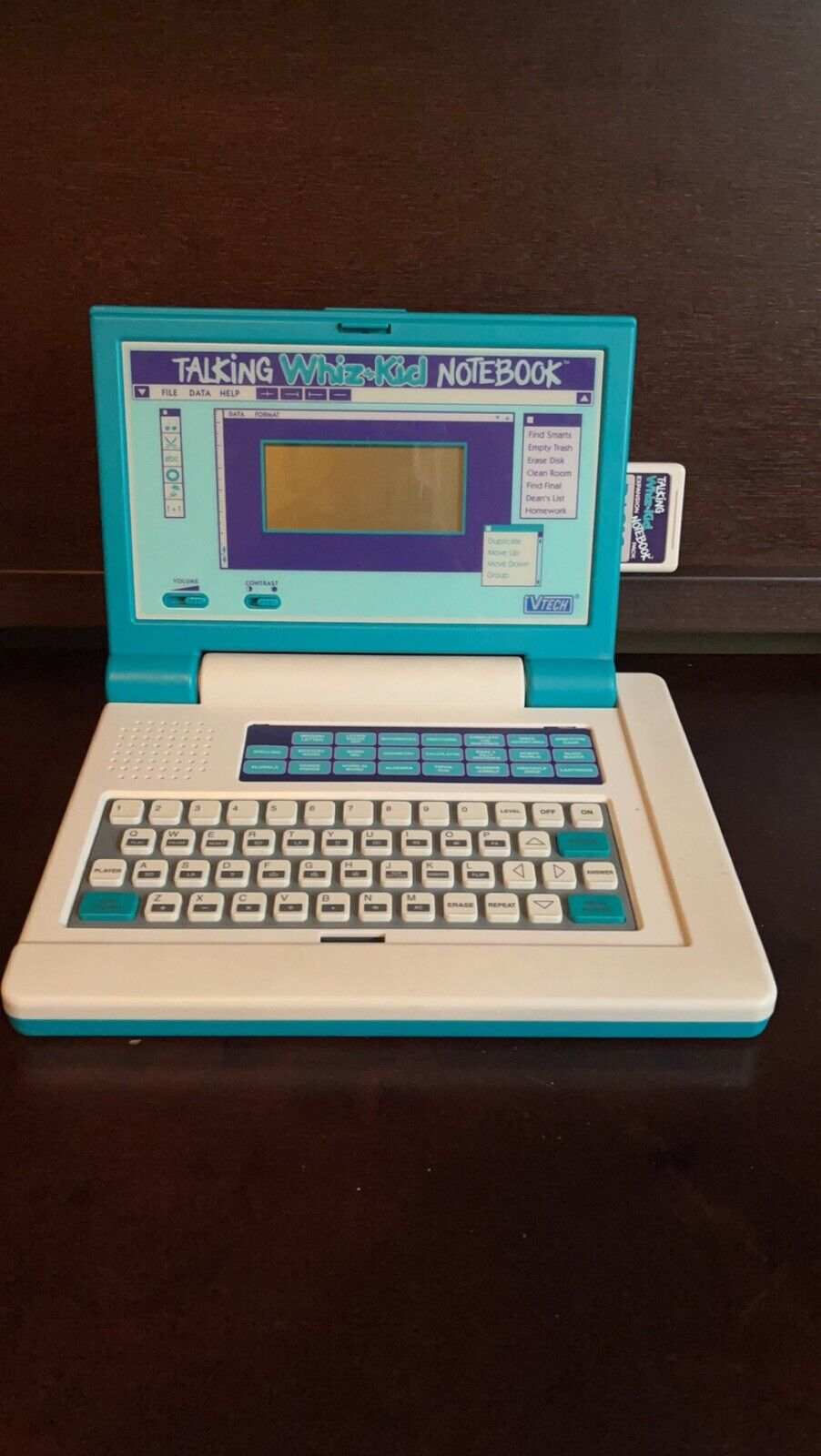 2001#VINTAGE VTECH LAPTOP BILINGUAL ENGLISH ITALIAN SPEAKING WITH GAMES#NIB