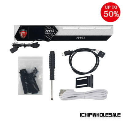 MSI SUPRIM X 5V 3-Pin GPU Bracket GPU Support Bracket 2.2'' Screen for 30/40 Card