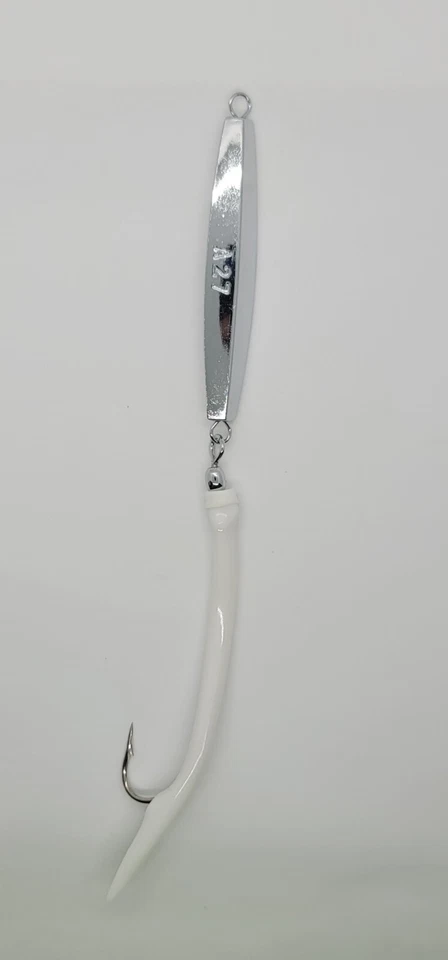 3 novos gabaritos de diamante Ava 1,2,3 oz tubo dividido caudas bluefish striper jigging fundição - Imagem 2 de 4