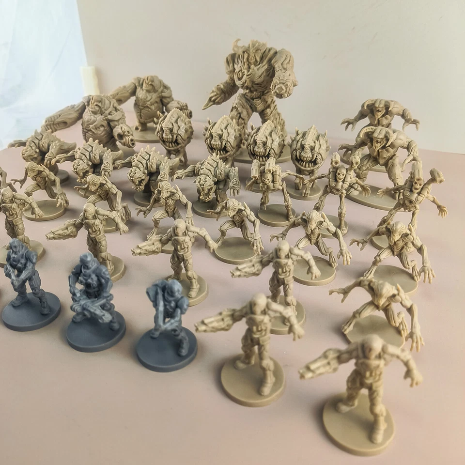 37 Piezas Doom El Juego de Mesa Fantasy Flight Games 2da Edición Cyberdemon Foto 3 de 4