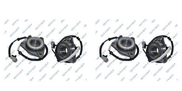GSP 2X Radnabe Radlagersatz Vorderachse Rechts Links FüR Ssangyong Rexton GAB-image
