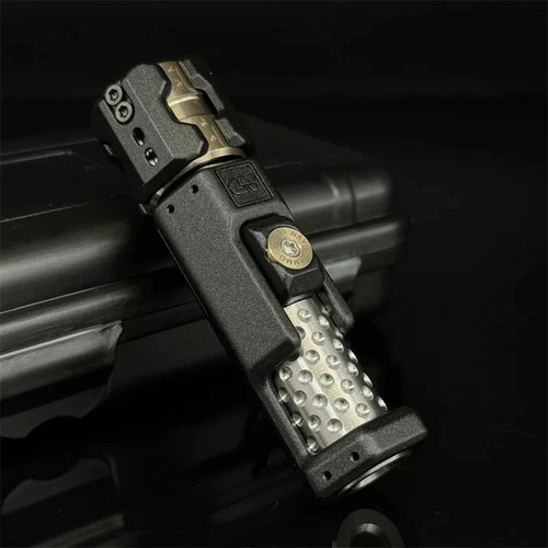 EDC Musketeers Bolt Type Fidget Spinner Haptic Slider Metal Fidget Adult Toys