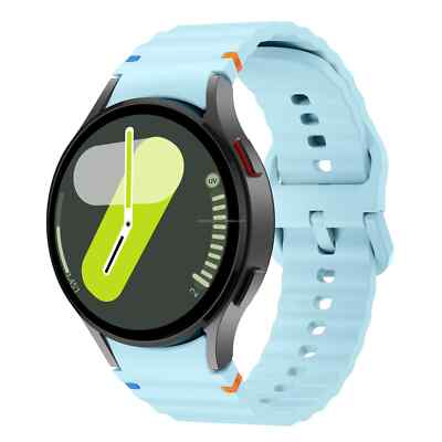 Silikon Armband für Samsung Galaxy Watch 7 6 5 4 40mm/44mm Classic 43/47/42/46mm