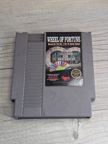 Wheel of Fortune & Win Lose or Draw Nintendo NES 2 Cartridge Only Game Lot