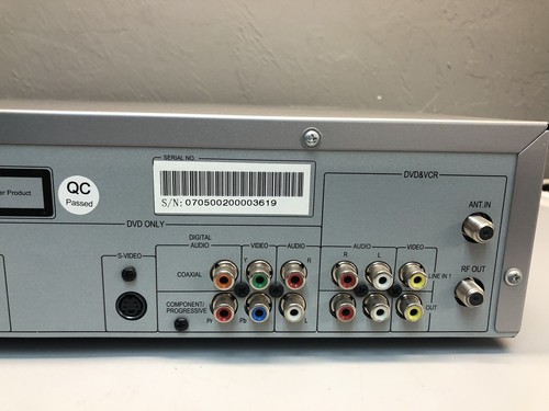 Polaroid DVC-2010 VCR DVD Player 4 Head Hi Fi Combo With Remote - Picture 8 of 11