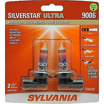 SYLVANIA 9006SU.BP2 9006 SilverStar Ultra Halogen Headlight Bulb 2 Pack
