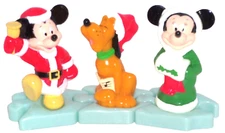 3 Disney Mickey Minnie Pluto Once Upon a Christmas Toys Collectibles McDoanlds