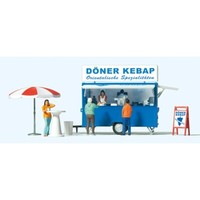 "H0 Verkaufswagen \"DöNer Kebap\" Preiser 10747"