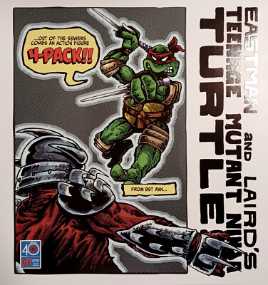 TEENAGE MUTANT NINJA TURTLES 4 Pack - The Loyal Subjects (BST AXN) 13 cm