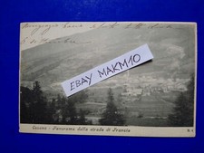 🔵 CARTOLINA CESANA PANORAMA DALLA STRADA DI FRANCIA 1908 ? PREZZO SUPER 🤣
