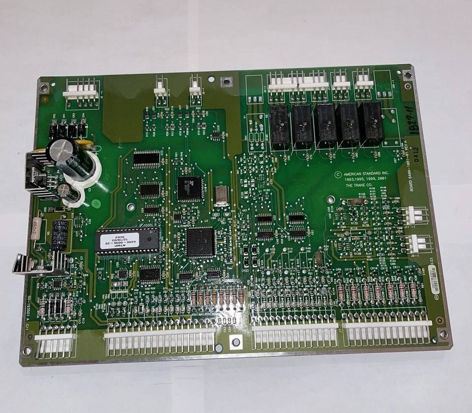 Placa de control del enfriador American Standard / Trane 6400-1081-01 Rev. A Foto 2 de 4