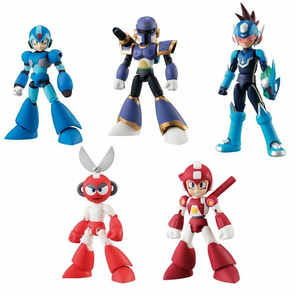 Bandai 66 Action 66ACTION Rockman Mega Man Action Figure Vol 2 Set