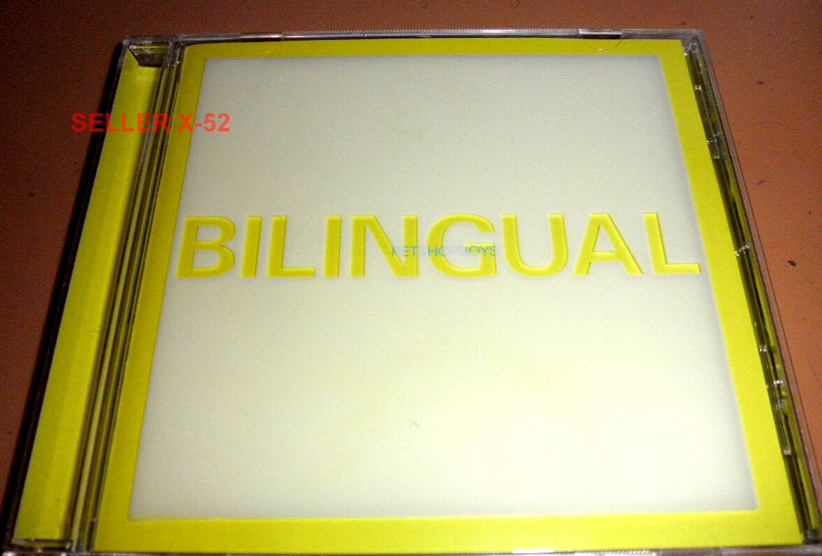 Pet Shop Boys CD BiLingual yellow cover Saturday Night Forever