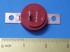 VARISTOR, V130PA20C, GE-MOV , 130VAC/175VDC, CHASSIS MOUNT , QUICK CONNECT