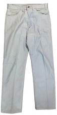 Vintage Circa 1960s Light Wash Levis Talon 42 Jeans USA Made Silver 11 Rivet EUC