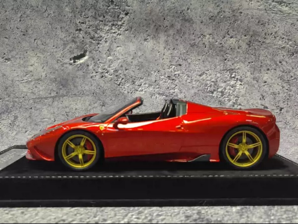 SUPER RARE* HH Model 1/18 Ferrari 458 Speciale Aperta Rosso