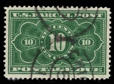 MOMEN US STAMPS #JQ4 PARCEL POST POSTAGE DUE USED XF LOT #87543*