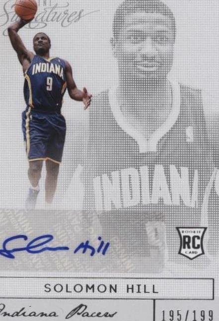 2013-14 Panini Signatures - Solomon Hill #34 - 1 of 1