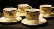 SPODE ALBANY SET OF 4 CUPS AND SAUCERS