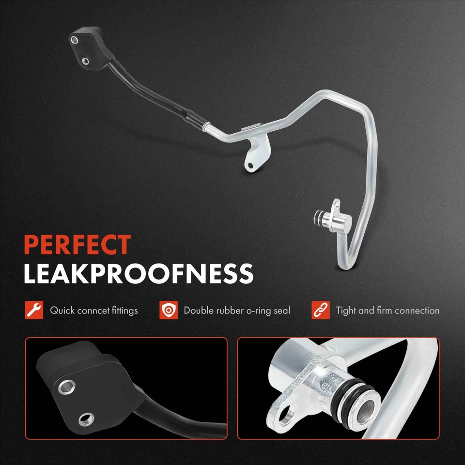 Левый турбокомпрессор возврат линии охлаждающей жидкости для Mercedes-Benz CL550 E63 AMG S SL550 - Изображение 3 из 4