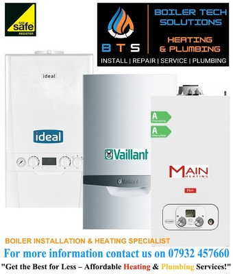 Professionelle Sanitär- und Kesselinstallation in ganz London