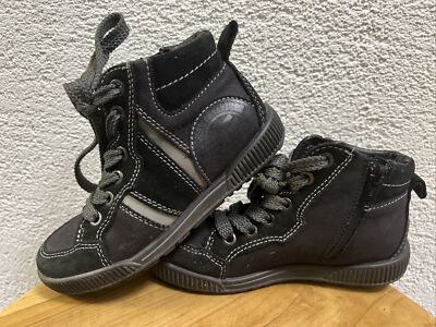 Bama  Leder Schuhe Herbst Winter  Hoch Sneaker Schwarz Gr.29 NEU