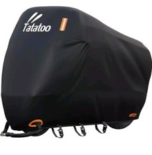 TATATOO Motorcyle Waterproof Cover Dust Sun UV Protector, 300D, Up To 104", 3XL