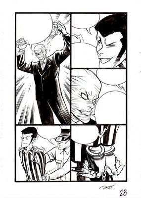 ANDREA ACCARDI - original Lupin III table in the gas chamber p.28