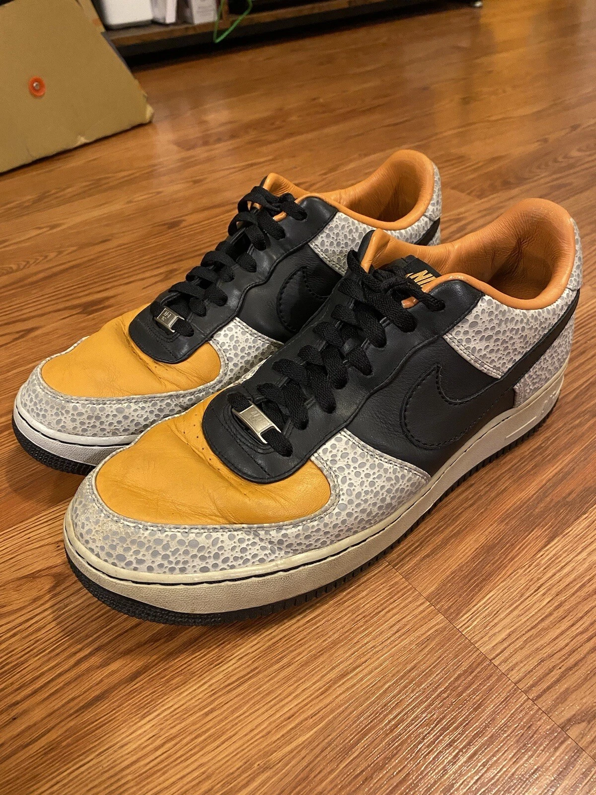 Taille 13   Nike Air Force 1 Low Supreme Safari 2012 318776 801