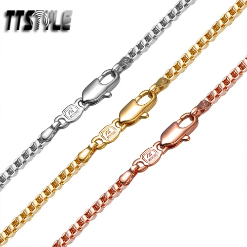 Gold filled box sale chain