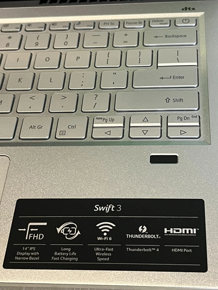 Acer Swift 3 SF314-511 Intel i5-1135G7 8Gb RAM 512GB SSD 14" FHD IPS - Bild 3 von 4