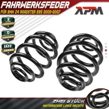 2x Feder Fahrwerksfeder Hinten Links Rechts für BMW Z4 Roadster E85 2003-2007