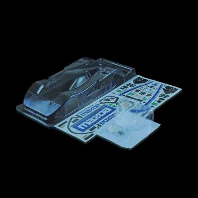 1/10 Lexan Clear RC Car Body Shell for MAZDA 787B 190mm TA05 Group