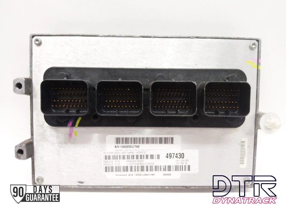 Jeep Liberty Dodge Nitro 3.7L Programmed 2010 ECM PCM Engine Module 68044702AC Foto 4 de 4