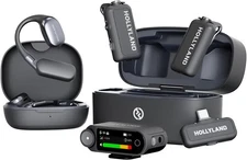 Hollyland Lark MAX 2 Wireless Microphone for iPhone/Camera/Android, Ultimate Com