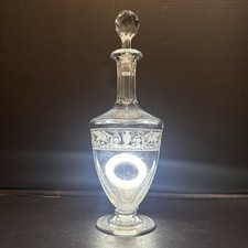 BACCARAT CRYSTAL Croizet Royal Reserve Cognac Decanter With Stopper 13