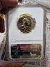 2009 MISSING EDGE LETTERING NATIVE AMERICAN DOLLAR NGC MS65