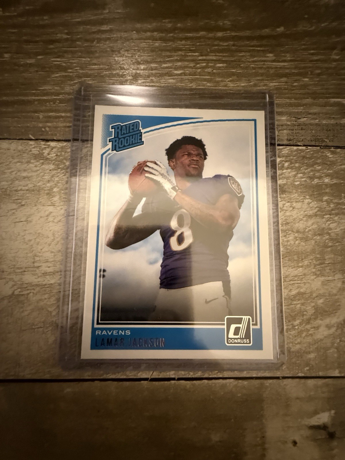 2018 Panini Donruss - Rated Rookie Lamar Jackson #317 (RC)